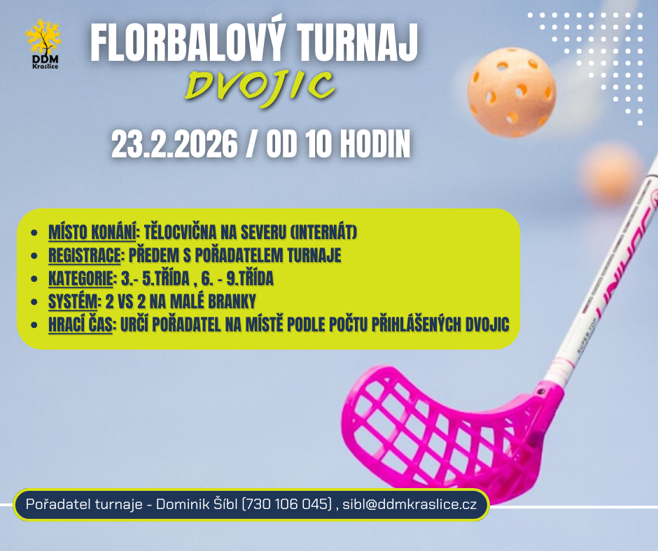 Florbalový turnaj dvojic