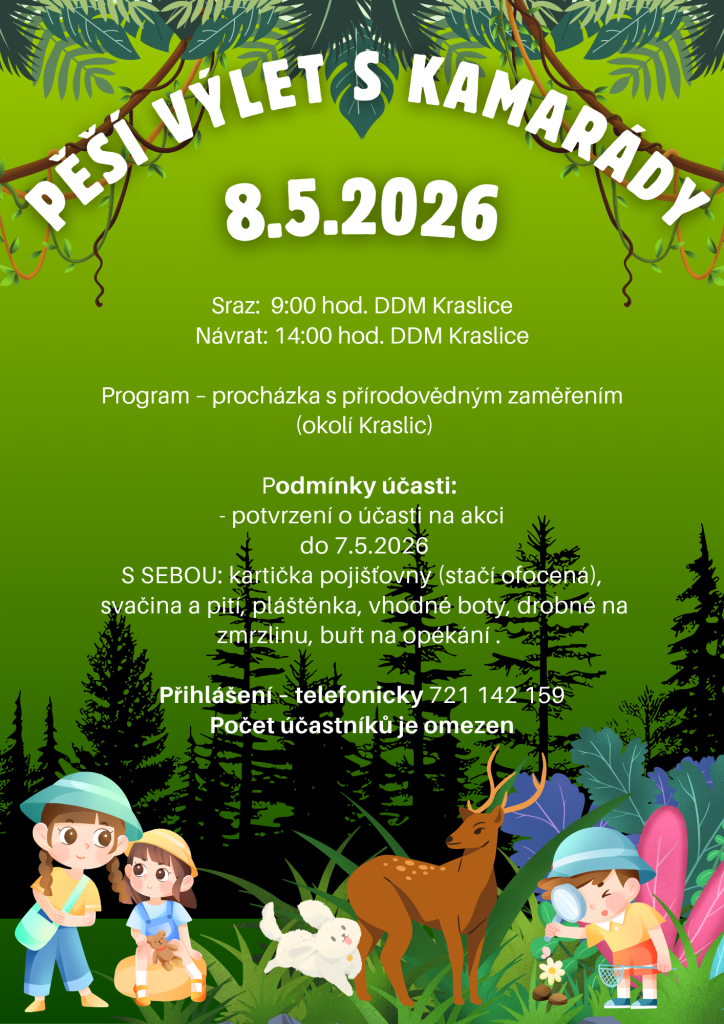 Pěší výlet s kamarády