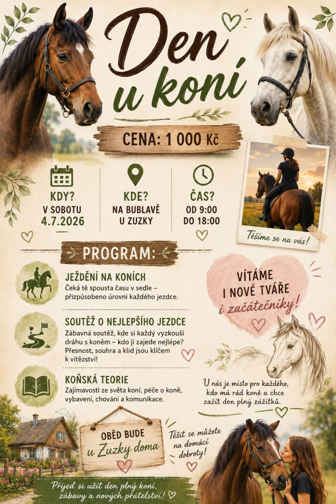 Den u koní