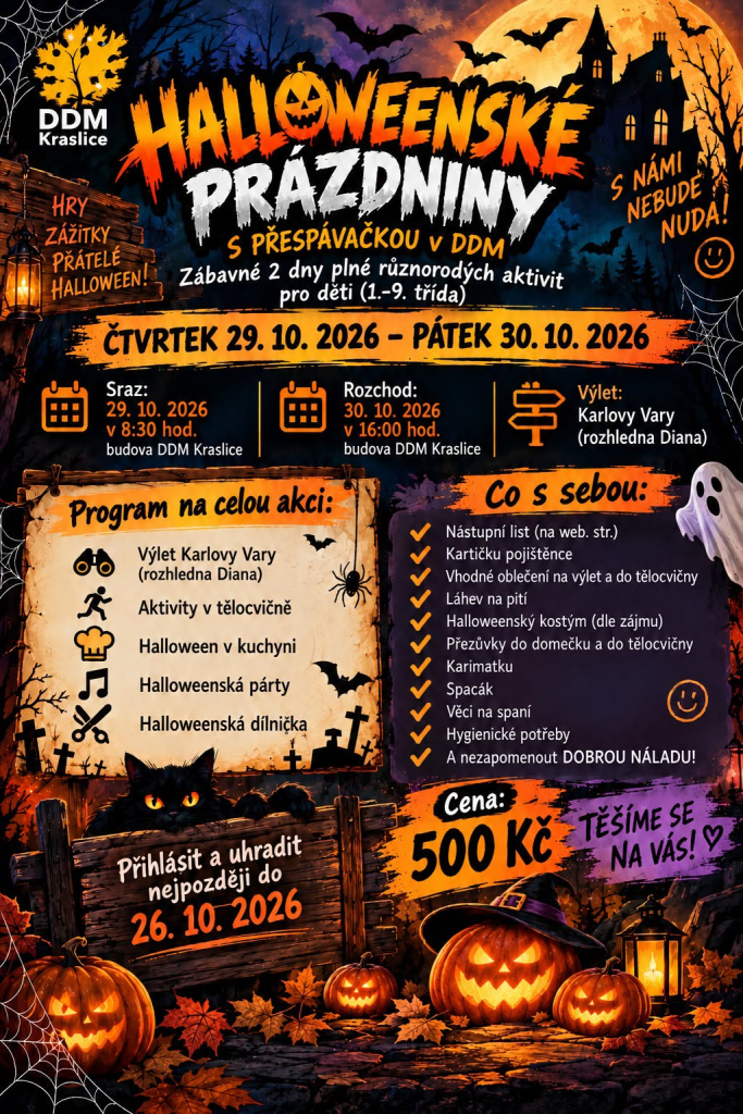 Halloweenské prázdniny