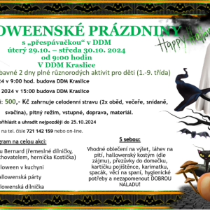 Halloweenské prázdniny