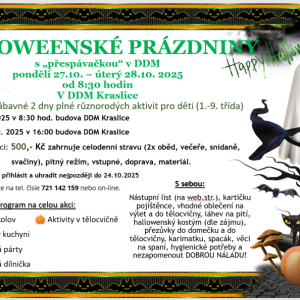 Halloweenské prázdniny