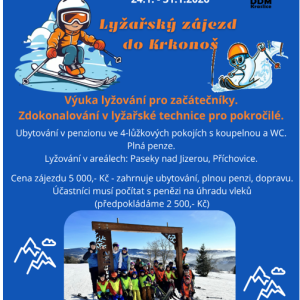 Lyžařský zájezd do Krkonoš