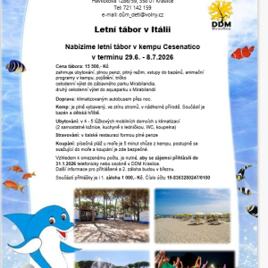Letní tábor v Itálii