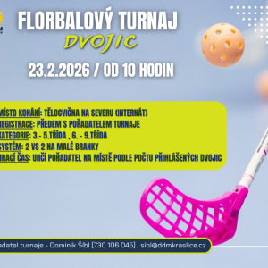 Florbalový turnaj dvojic