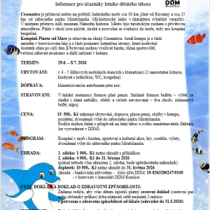 Letní tábor v Itálii